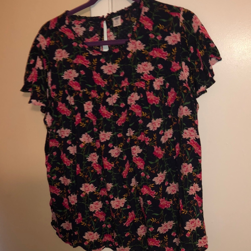 Cute Floral Top